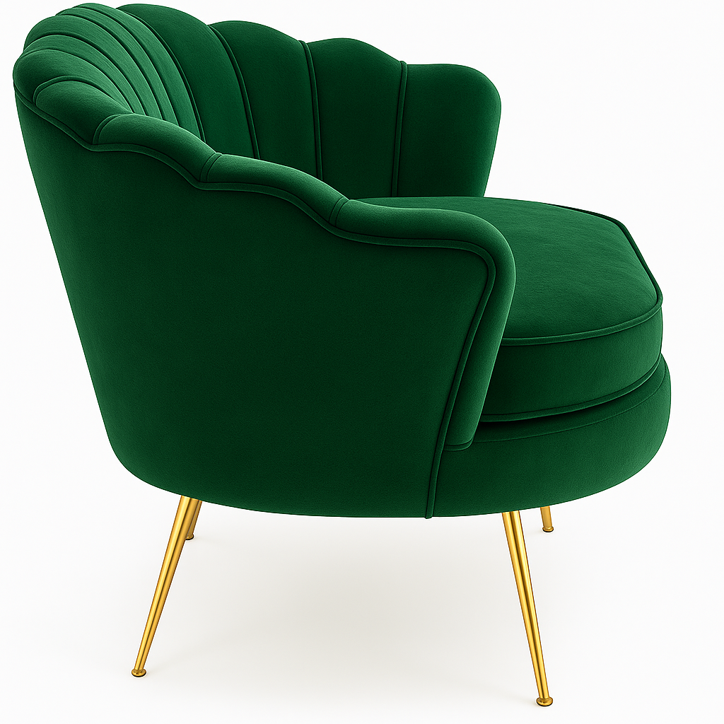 Elegancka Sofa Muszelka – styl, komfort i wyjątkowa atmosfera Twojego wnętrza