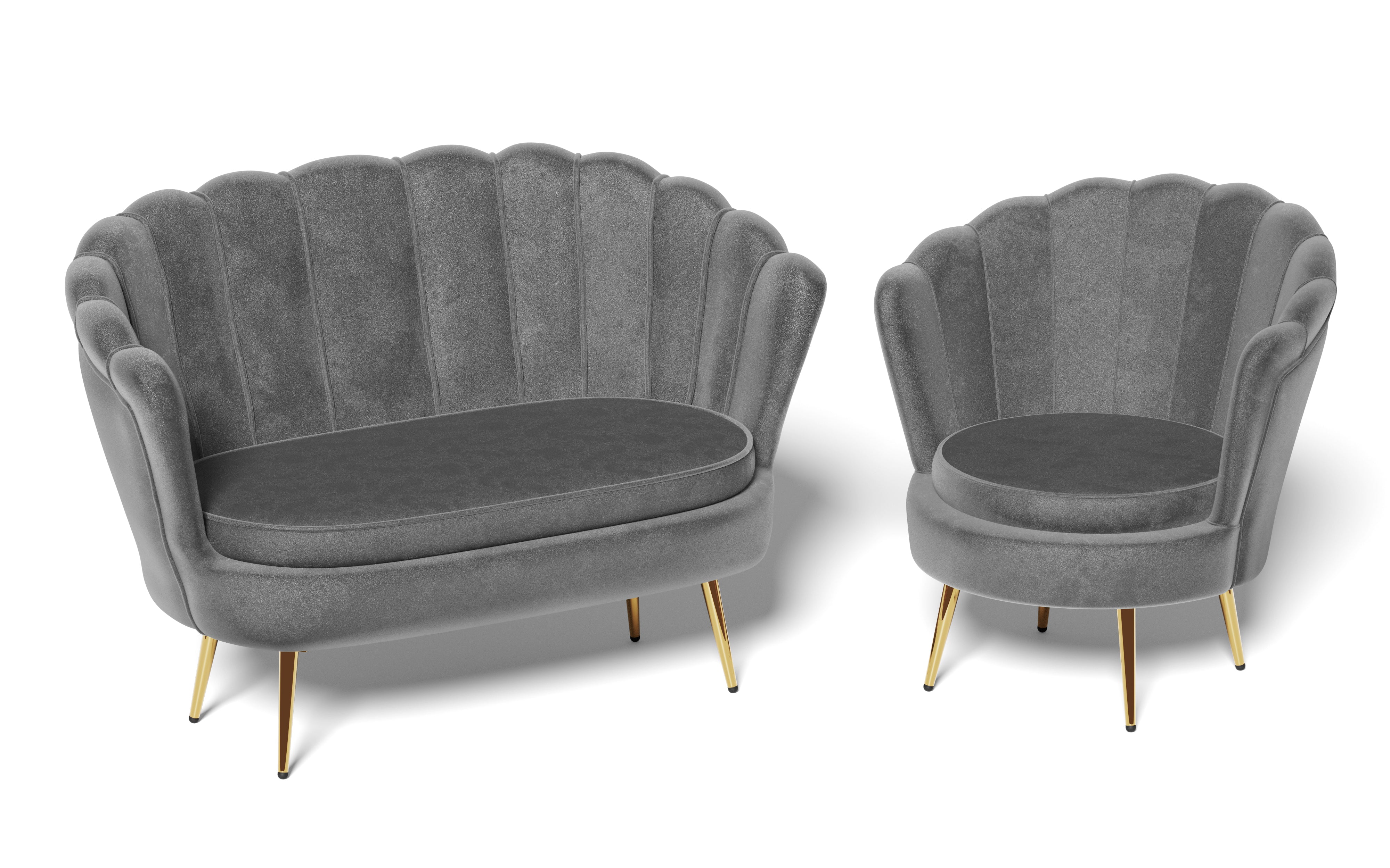 Szara Elegancka Sofa Muszelka – styl, komfort i wyjątkowa atmosfera Twojego wnętrza