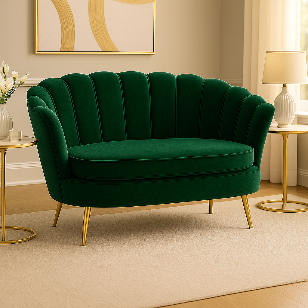 Elegancka Sofa Muszelka – styl, komfort i wyjątkowa atmosfera Twojego wnętrza