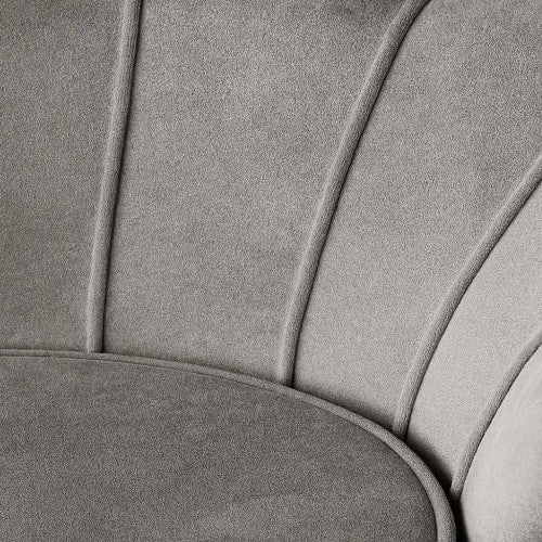 Szara Elegancka Sofa Muszelka – styl, komfort i wyjątkowa atmosfera Twojego wnętrza